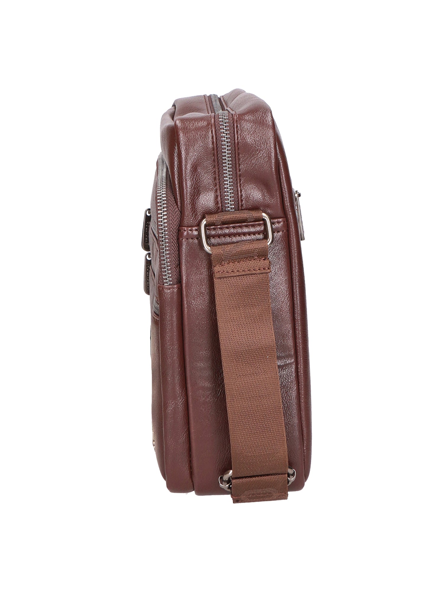 Borsa a tracolla uomo 100% pelle PU PCL3103-COFFEE Northampton Polo Club