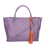 Rosalie Borsa a spalla da donna 100% pelle 06503-D87 VIOLET Gave Lux