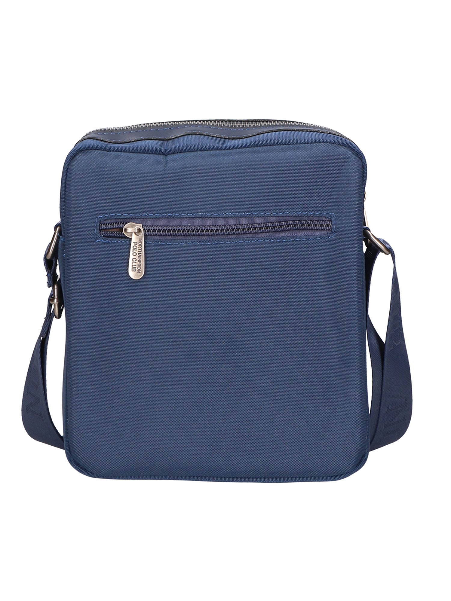 Borsa a tracolla uomo Pelle PU Vegan PCL3067-BLU Northampton Polo Club
