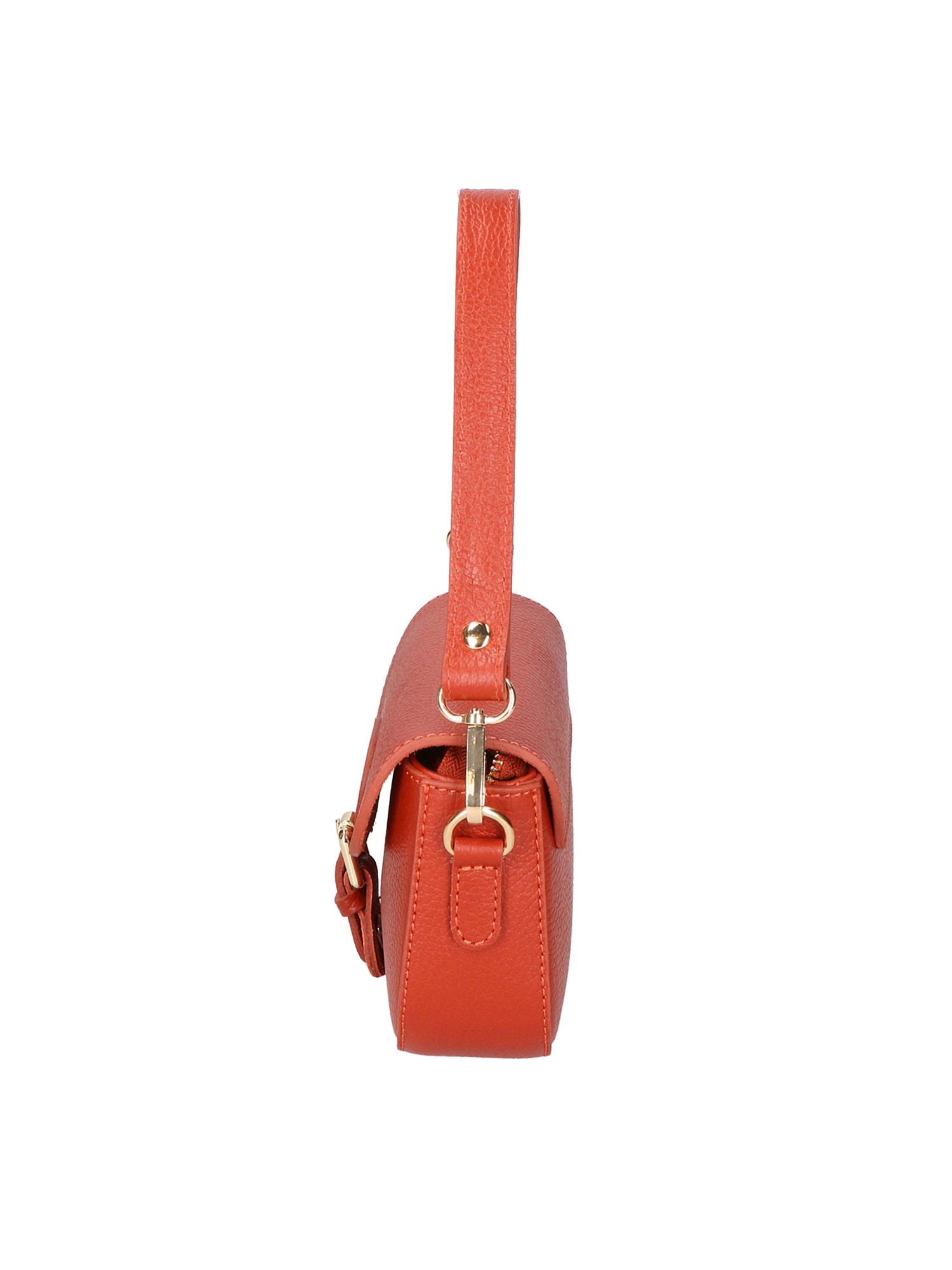 Viktoria Borsa a spalla da donna Vera pelle 06526-D61 MATTONE(HP) Gave Lux