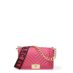 Borsa a mano da donna 100% Pvc FLAT-S 24-CHERRY - GOLD Marc Ellis