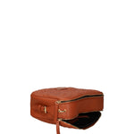Celestina Nova Borsa a tracolla da donna 100% poliuretano B16894GR-MARRONE Braccialini