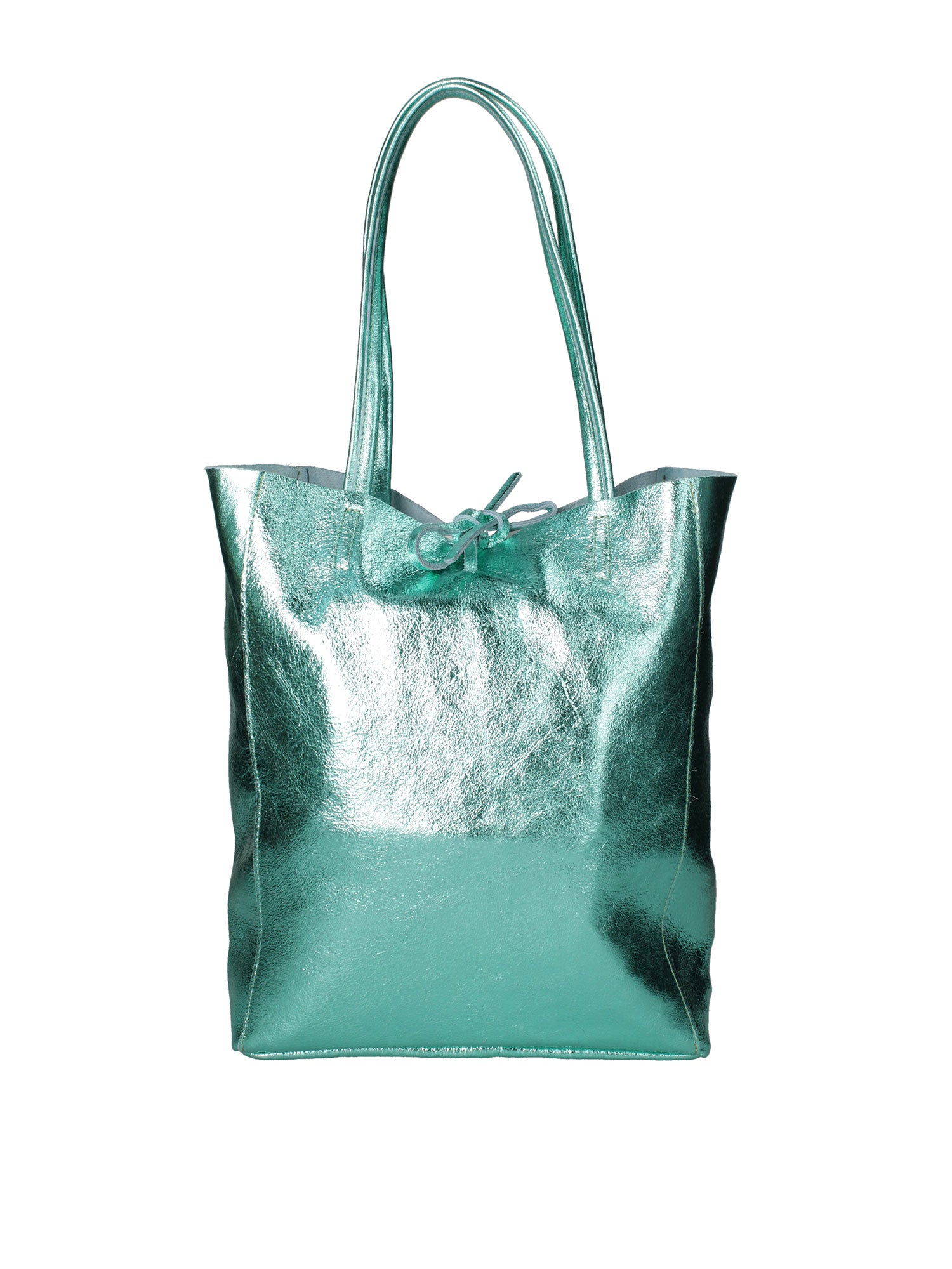 Íris Borsa a mano da donna Vera Pelle 07565-L037 TURCHESE Gave Lux