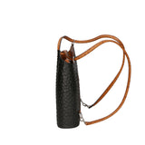 Chanel 3005-20 NERO 06 CUOIO Zaino da donna in vera pelle Gave Lux