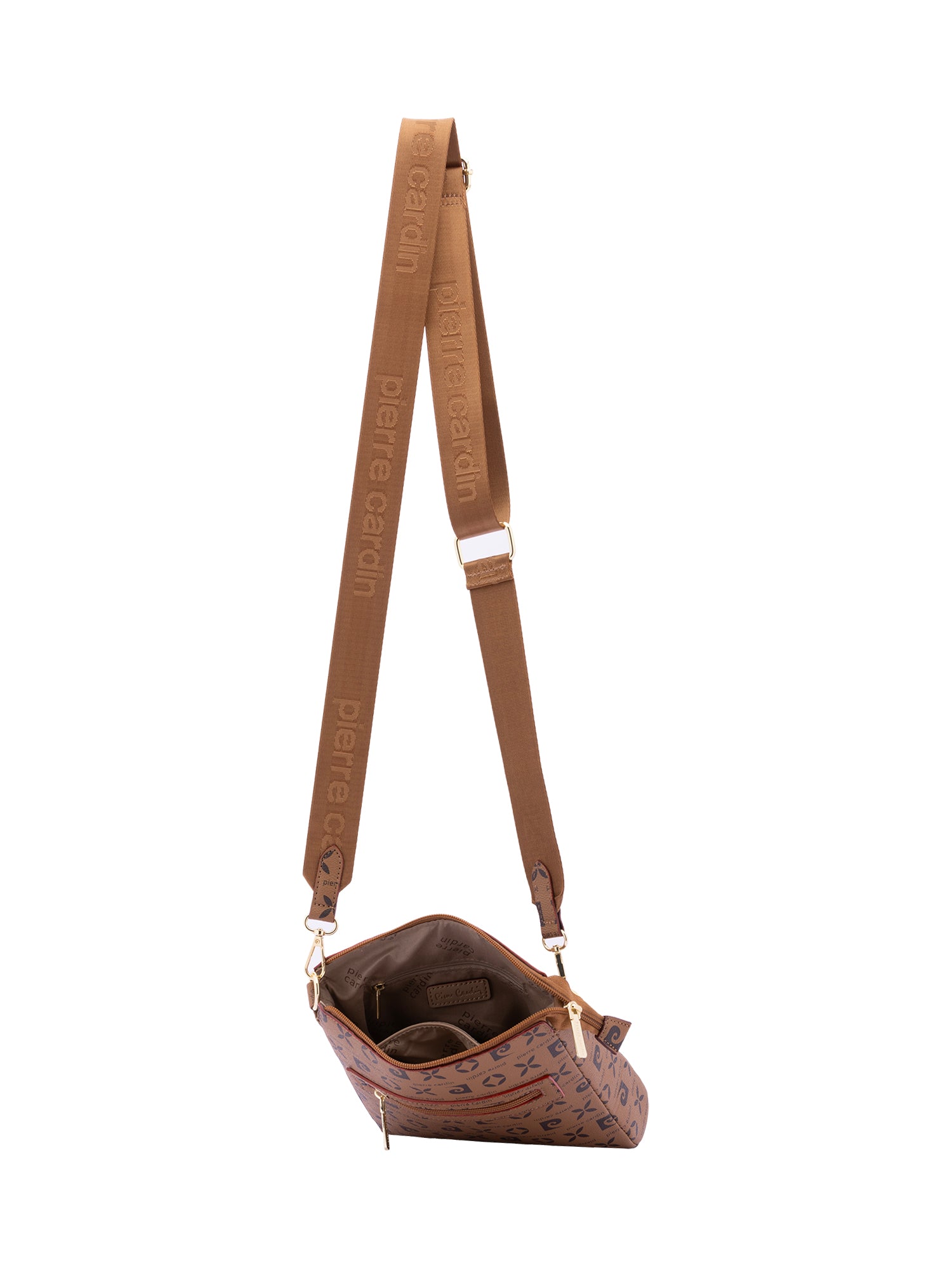 Volker Borsa a tracolla da uomo Ecopelle e poliestere 22240-CAFFE' Pierre Cardin