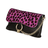 Safira Borsa a mano da donna Vera pelle 04760-LEO P FUXIA Gave Lux