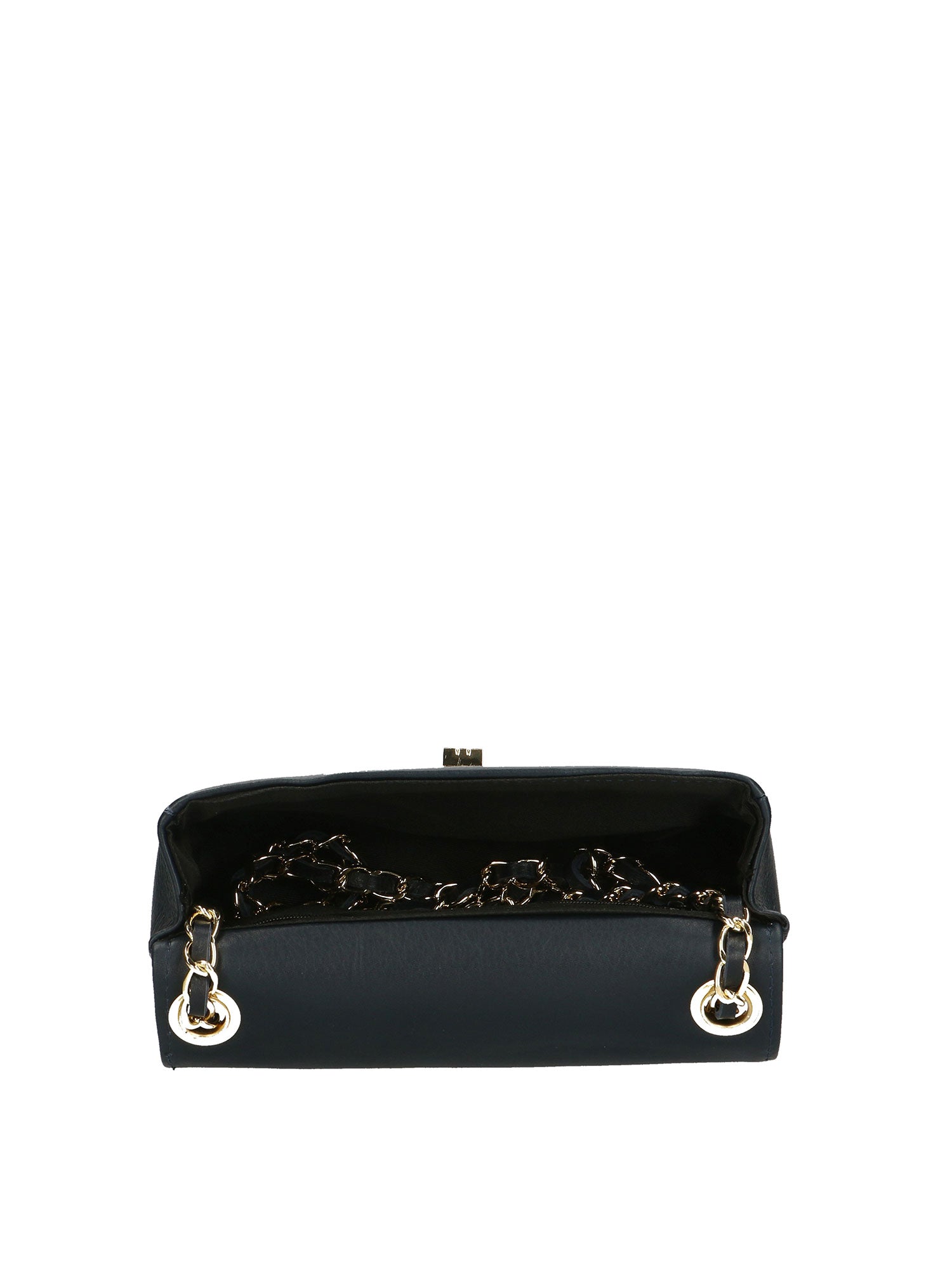 Florelle Borsa a tracolla donna Vera pelle 1511-BLU Gave Lux
