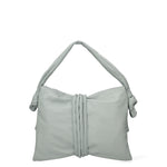 Borsa a spalla da donna Vera pelle 07172-S102 CIELO Viola Castellani