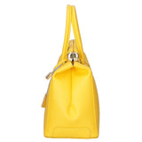 Aleria Borsa a mano da donna Vera pelle 8005-D04 GIALLO Gave Lux