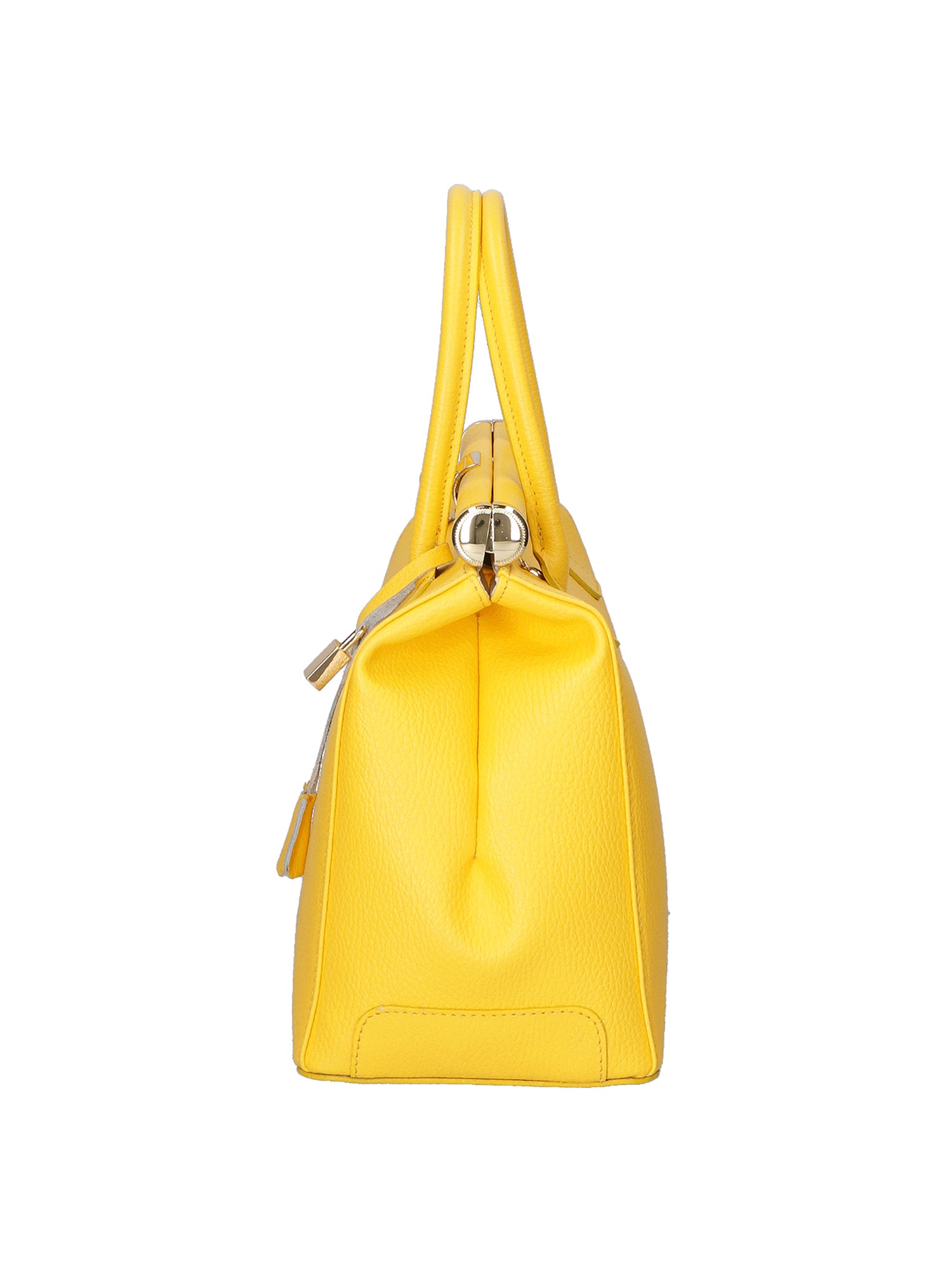 Aleria Borsa a mano da donna Vera pelle 8005-D04 GIALLO Gave Lux