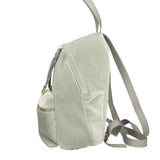Belluno 8933-GRIGIO Zaino da donna in velluto Gave Lux