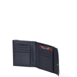 Portafoglio uomo in vera pelle Casual IN-1077-NAVY Sergio Valentini