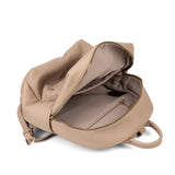 Zaino da donna in pelle vegana Casual 740-2PT-BISCUIT Diana&co