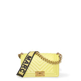 Borsa a mano da donna 100% Pvc FLAT-S 24-PYRATE GREEN - LIGHT OTTONE Marc Ellis