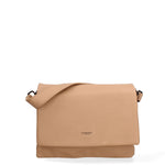 Borsa a spalla da donna Ecopelle 637-2-CAFFELATTE Diana&co