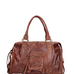 Elara Borsa a spalla da donna Vera pelle 06090-041 MARRONE Gave Lux