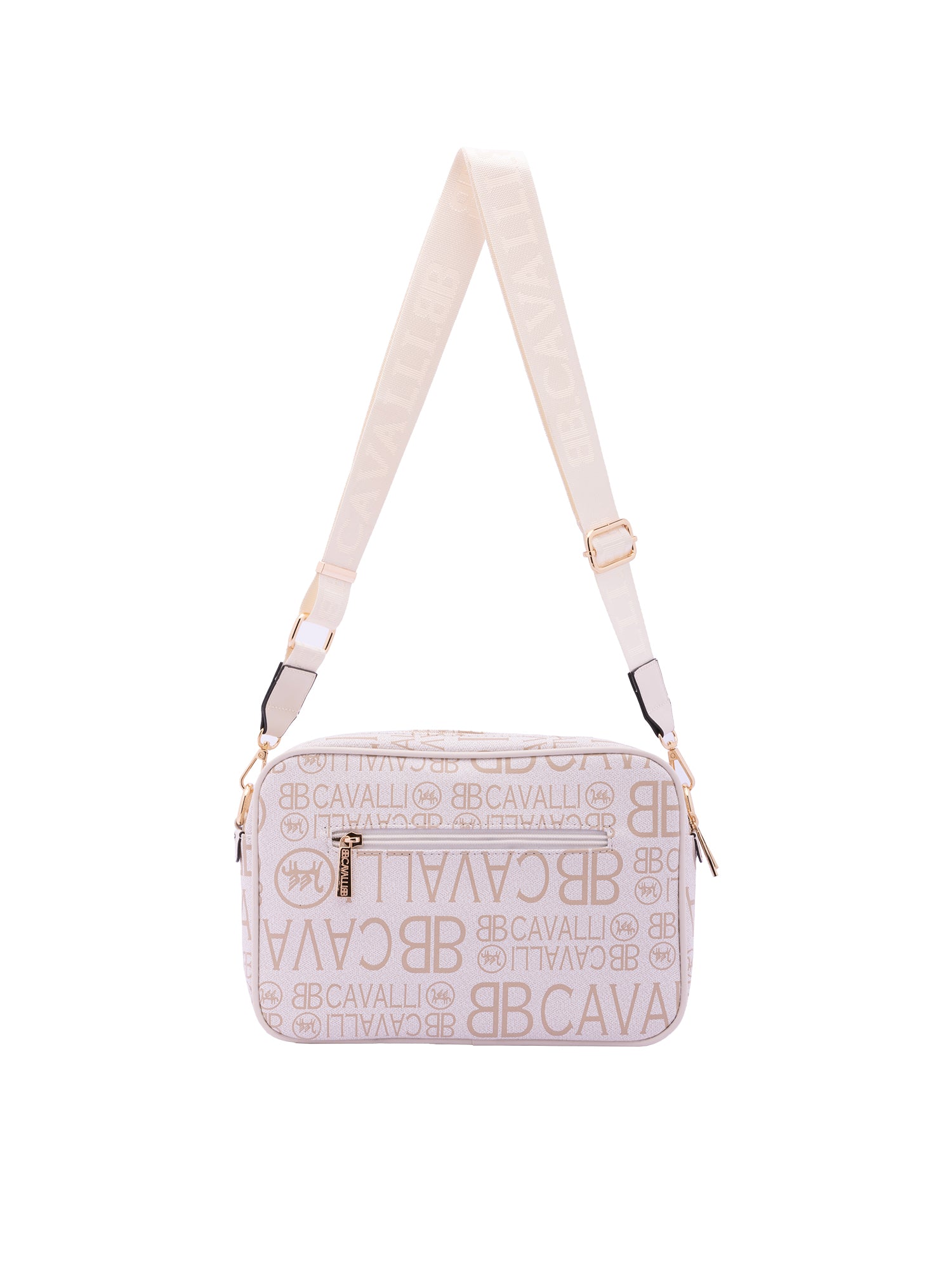 Borsa a tracolla da donna Ecopelle BC1416-OFF WHITE B Cavalli