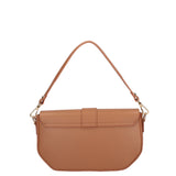Borsa a spalla da donna Vera pelle 07229-L125 CAMEL Roberta Rossi