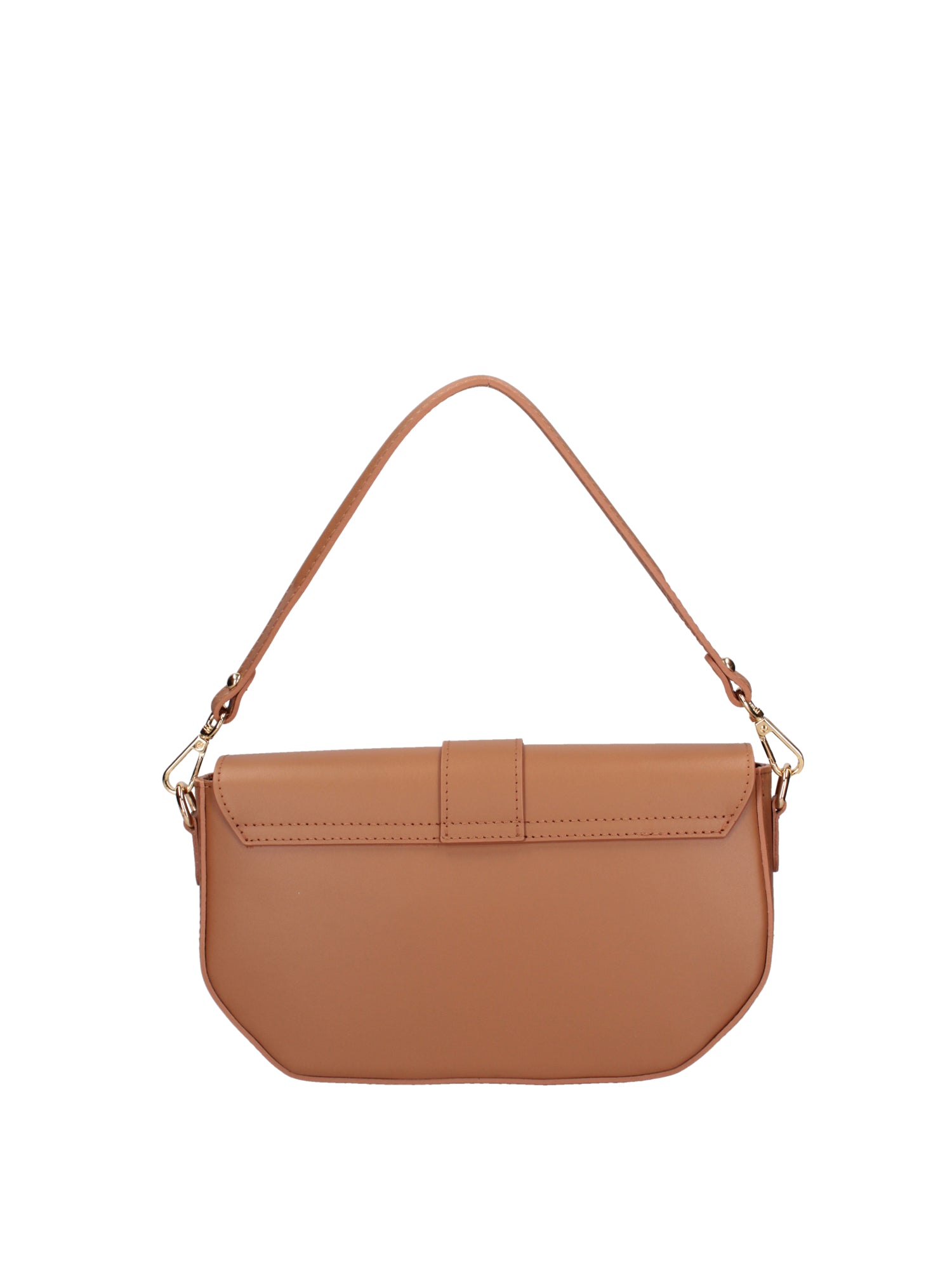Borsa a spalla da donna Vera pelle 07229-L125 CAMEL Roberta Rossi