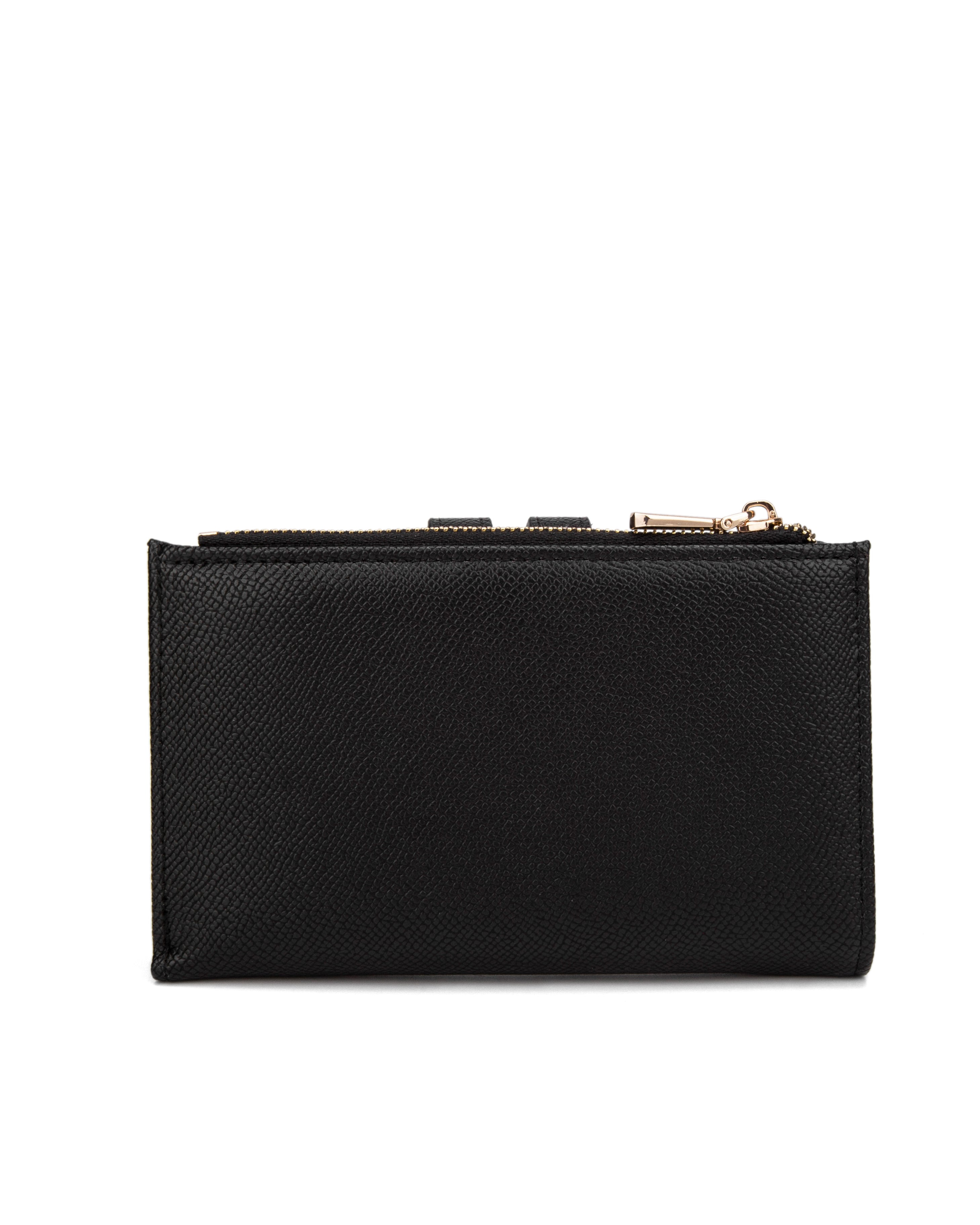 Portafoglio donna in pelle vegana Casual 798-2-2PT-BLACK Diana&co