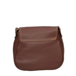 Bianca Borsa a tracolla da donna Vera pelle 10016 1020-S21 BRUCIATO Gave Lux