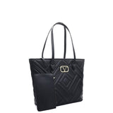 Santorini Borsa Shopper da donna Ecopelle VT-203-NERO 19V69 Italia