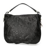Lumelia Borsa a mano da donna Vera pelle 80013-019 NERO Gave Lux