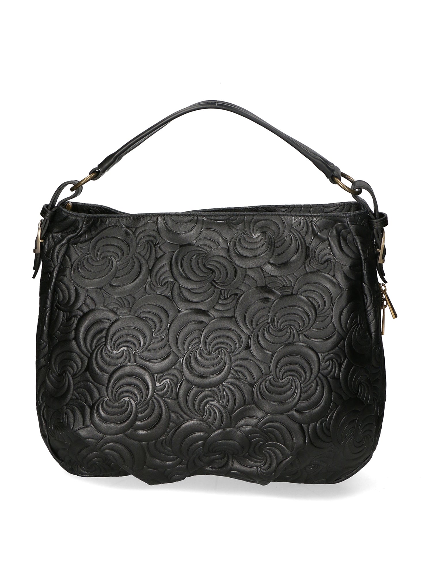 Lumelia Borsa a mano da donna Vera pelle 80013-019 NERO Gave Lux