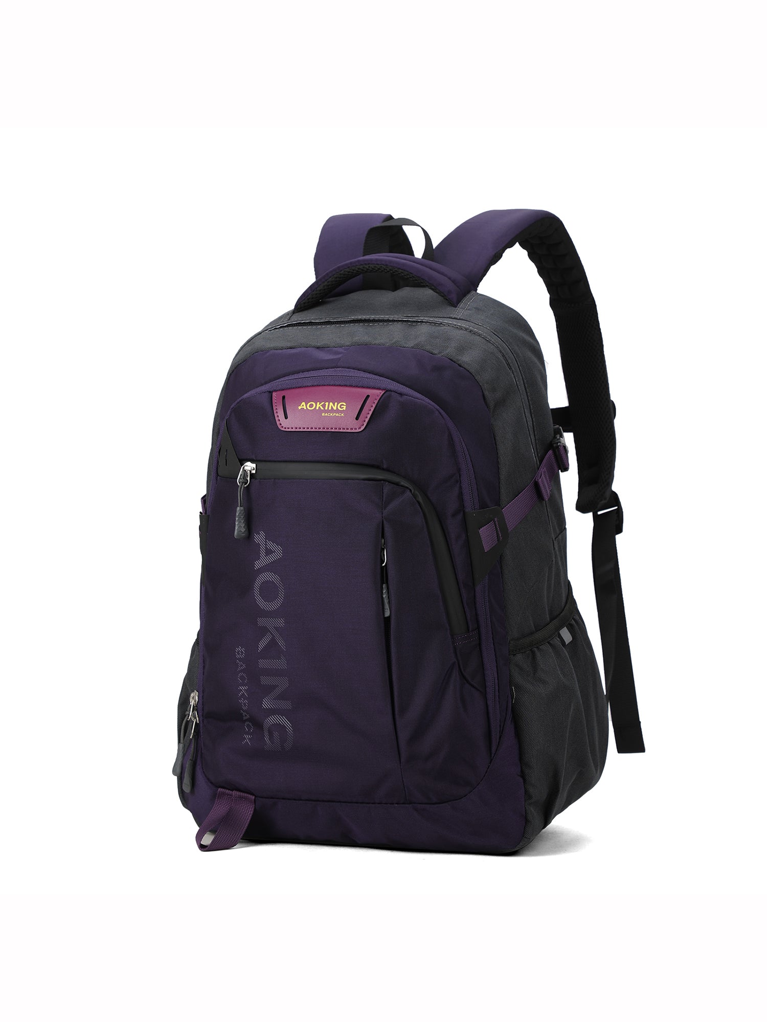 Zaino unisex Astraea Pro Casual SN57605-10A-BLACK D-PURPLE Aoking