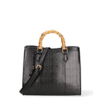 Borsa a spalla da donna Ecopelle vegana DC3333-3-BLACK Diana&co
