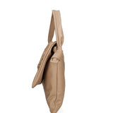 Borsa a spalla da donna Vera pelle 07171-S05 TAUPE CHIARO Viola Castellani