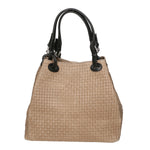 Araminta Borsa Shopper da donna Vera Pelle 80047-004 TAUPE Gave Lux