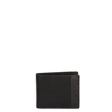 Portafoglio uomo in vera pelle Casual LL760-04-NERO Lancetti