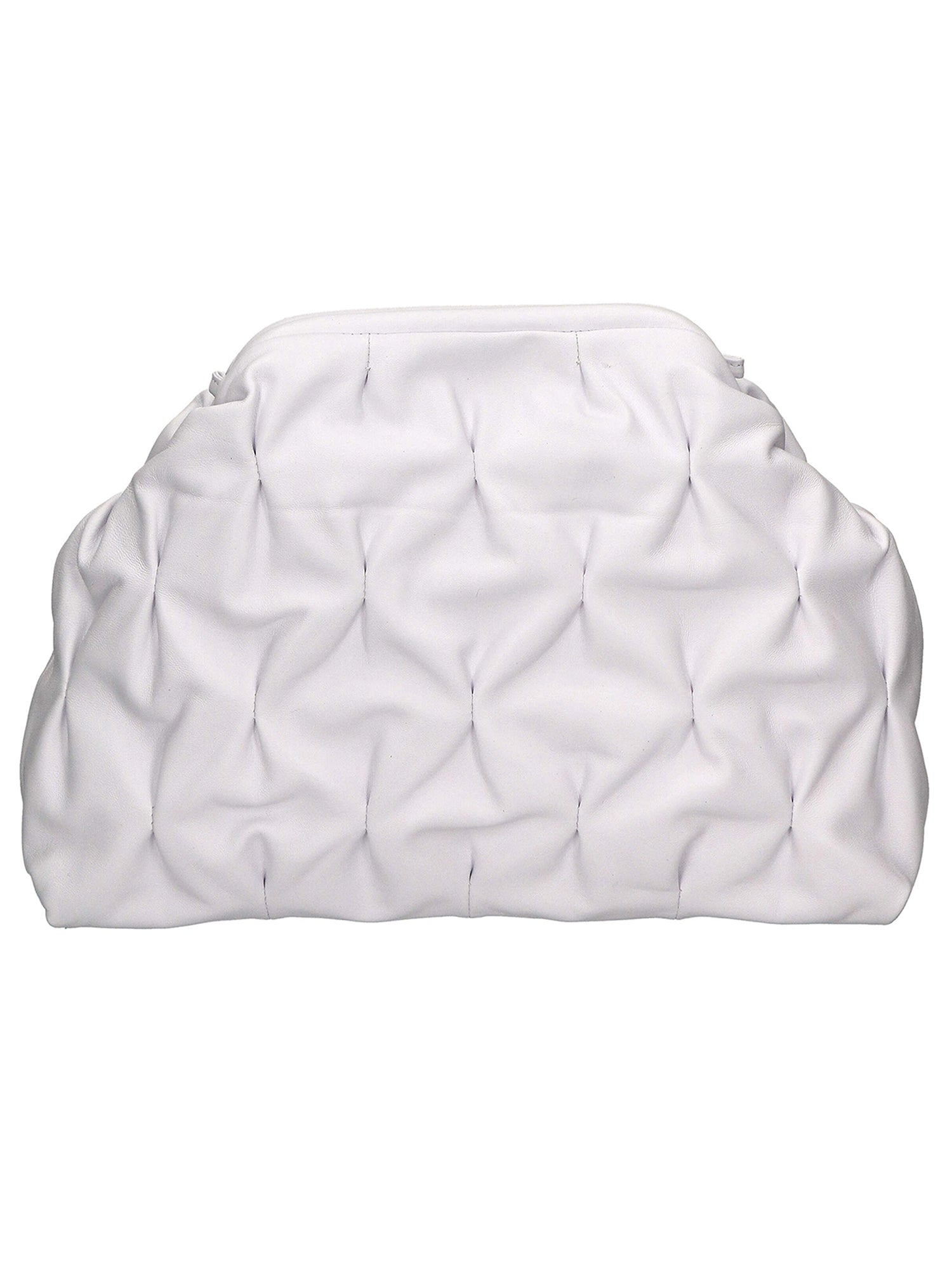 Verona Borsa a mano da donna Vera pelle 04797-S01 BIANCO Gave Lux