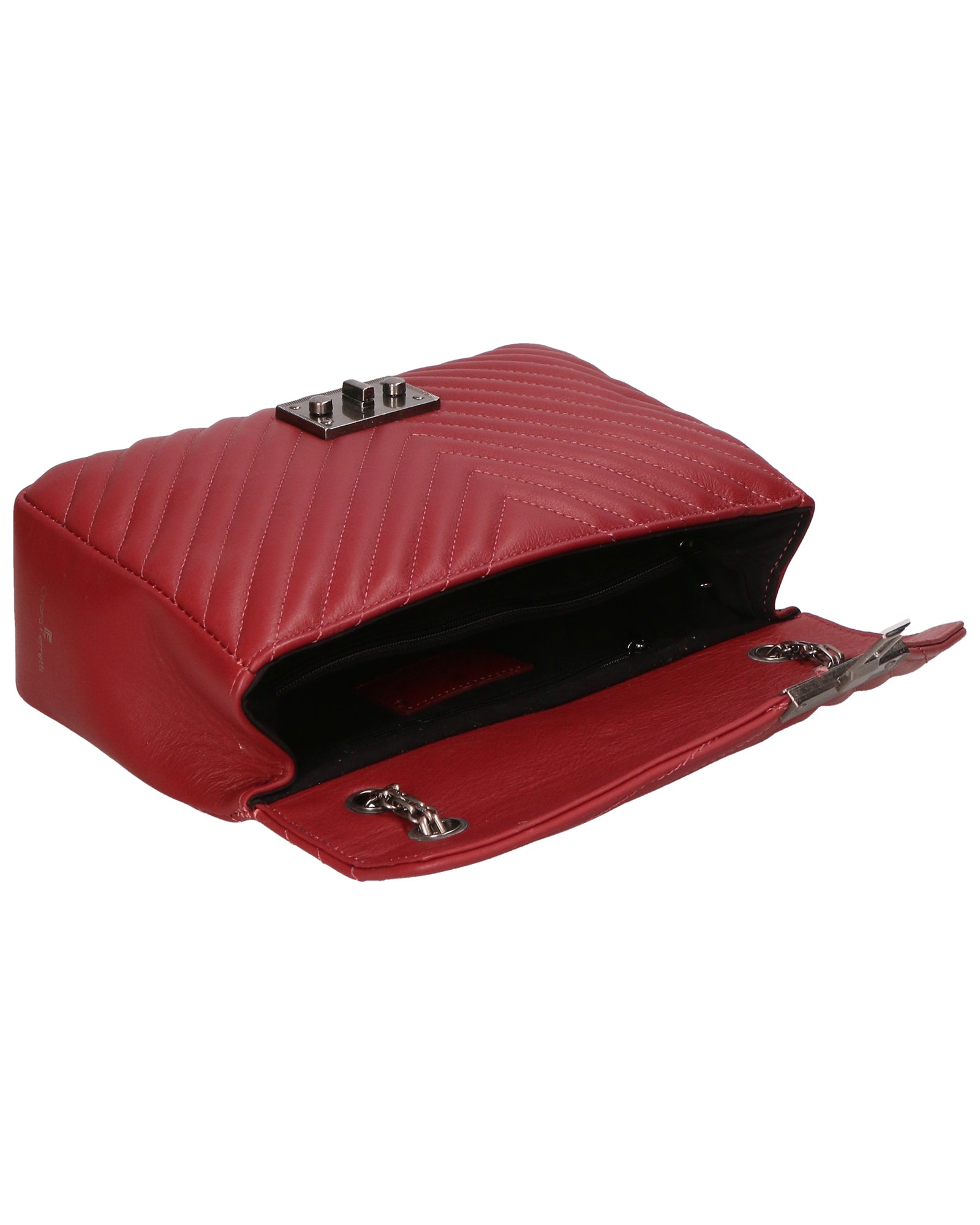 Frannie Borsa a tracolla da donna Vera Pelle 556108-S10 RUBINO Chiara Ferretti