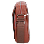 Borsa a tracolla uomo in pelle PU Casual PCL3081-COFFEE Northampton Polo Club