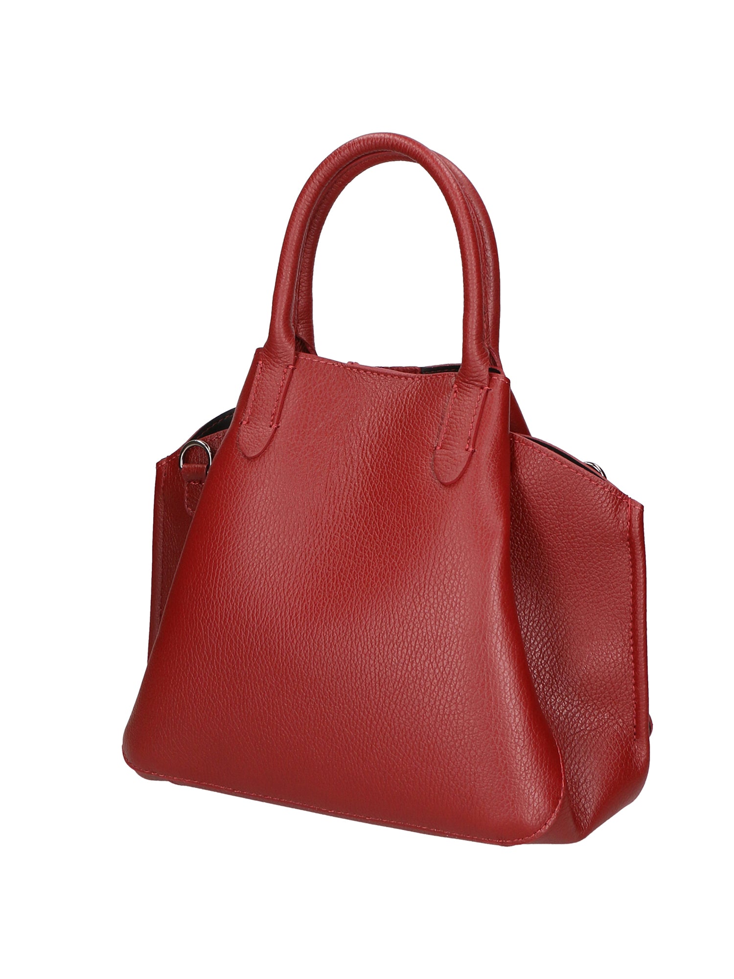 Vincenza Borsa a mano da donna Vera pelle 06898-D10 RUBINO Gave Lux