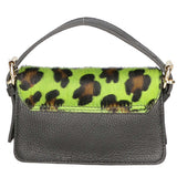 Aleide Borsa a mano da donna Vera pelle 04858-LEO G VERDE Gave Lux