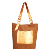 Borsa a spalla da donna Vera pelle 07312-D56A CUOIO+L006 Roberta Rossi