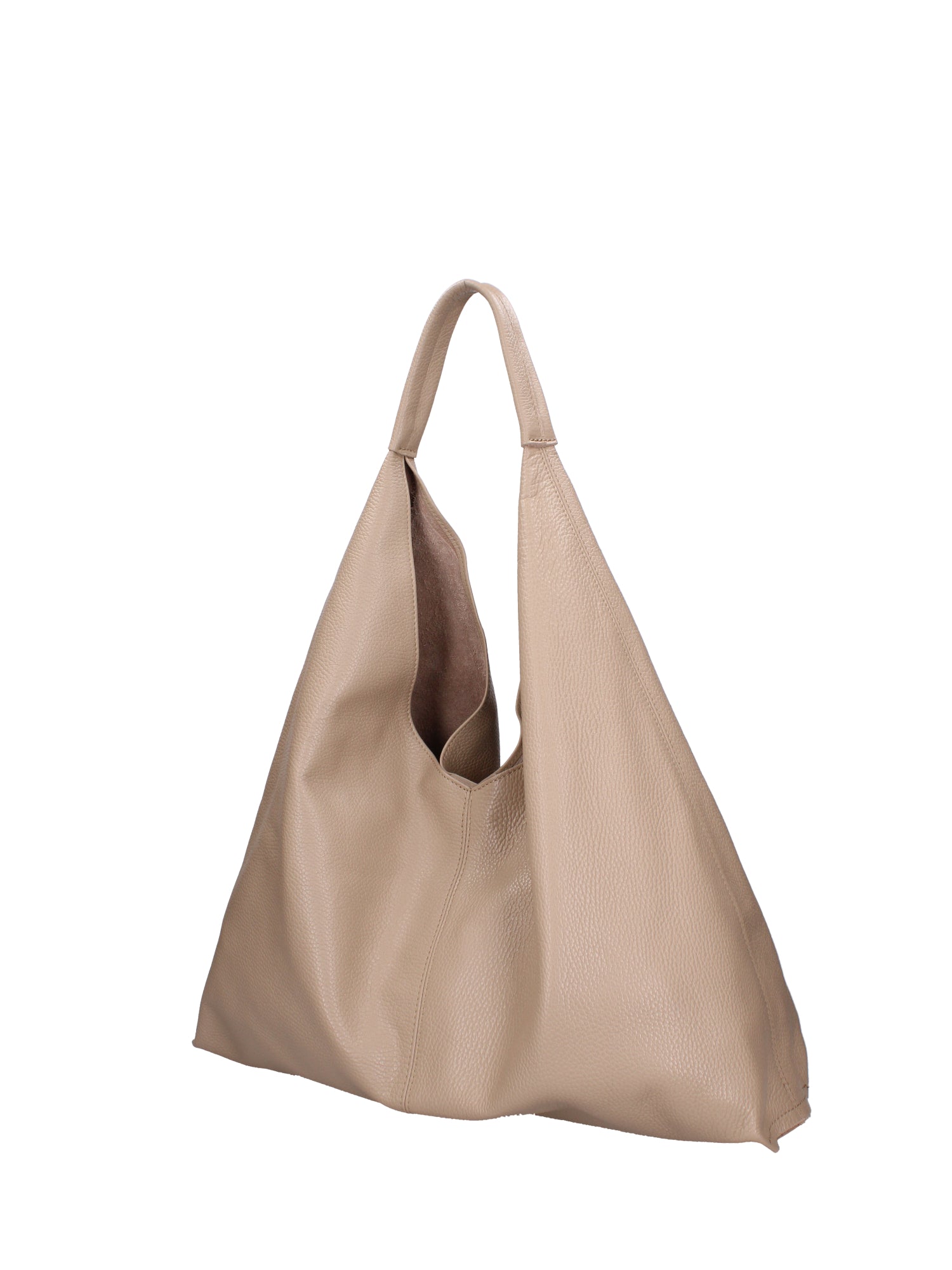 Borsa a mano da donna 100% vera pelle 07209-D05 CAPPUCCINO Roberta Rossi
