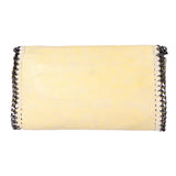 Livorno Borsa a Spalla Donna Vera Pelle 1144-GIALLO Gave Lux