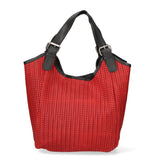 Elettra Borsa a mano da donna Vera pelle 80050-ROSSO RED Gave Lux