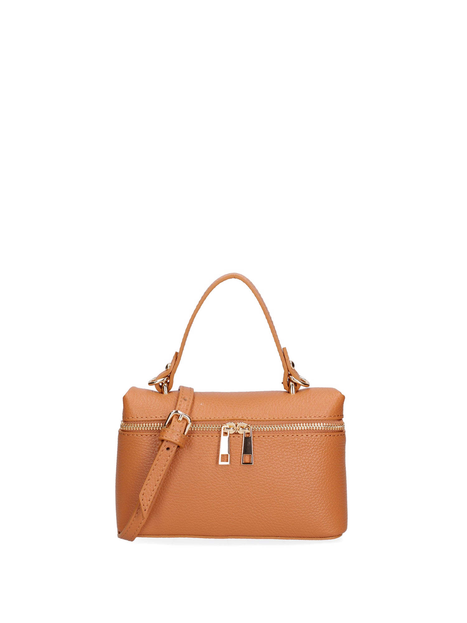 Borsa a mano da donna Vera pelle 07160-D44 CUOIO Roberta Rossi