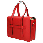 Cielia Borsa a mano da donna Vera pelle 191148-ROSSO RED Gave Lux