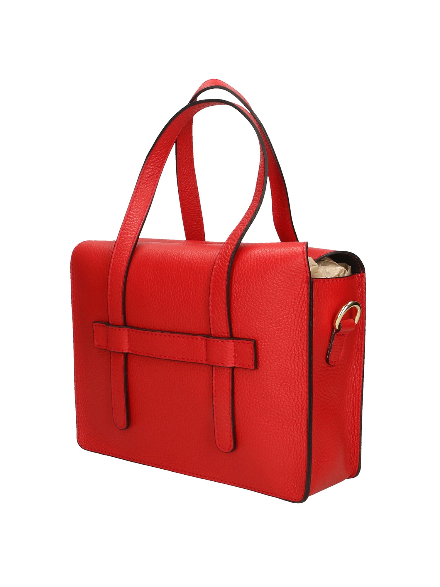 Cielia Borsa a mano da donna Vera pelle 191148-ROSSO RED Gave Lux