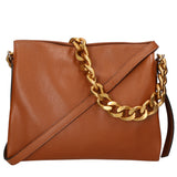 Annalou Borsa a spalla da donna Vera pelle 05417-D17 CUOIO SCURO Gave Lux