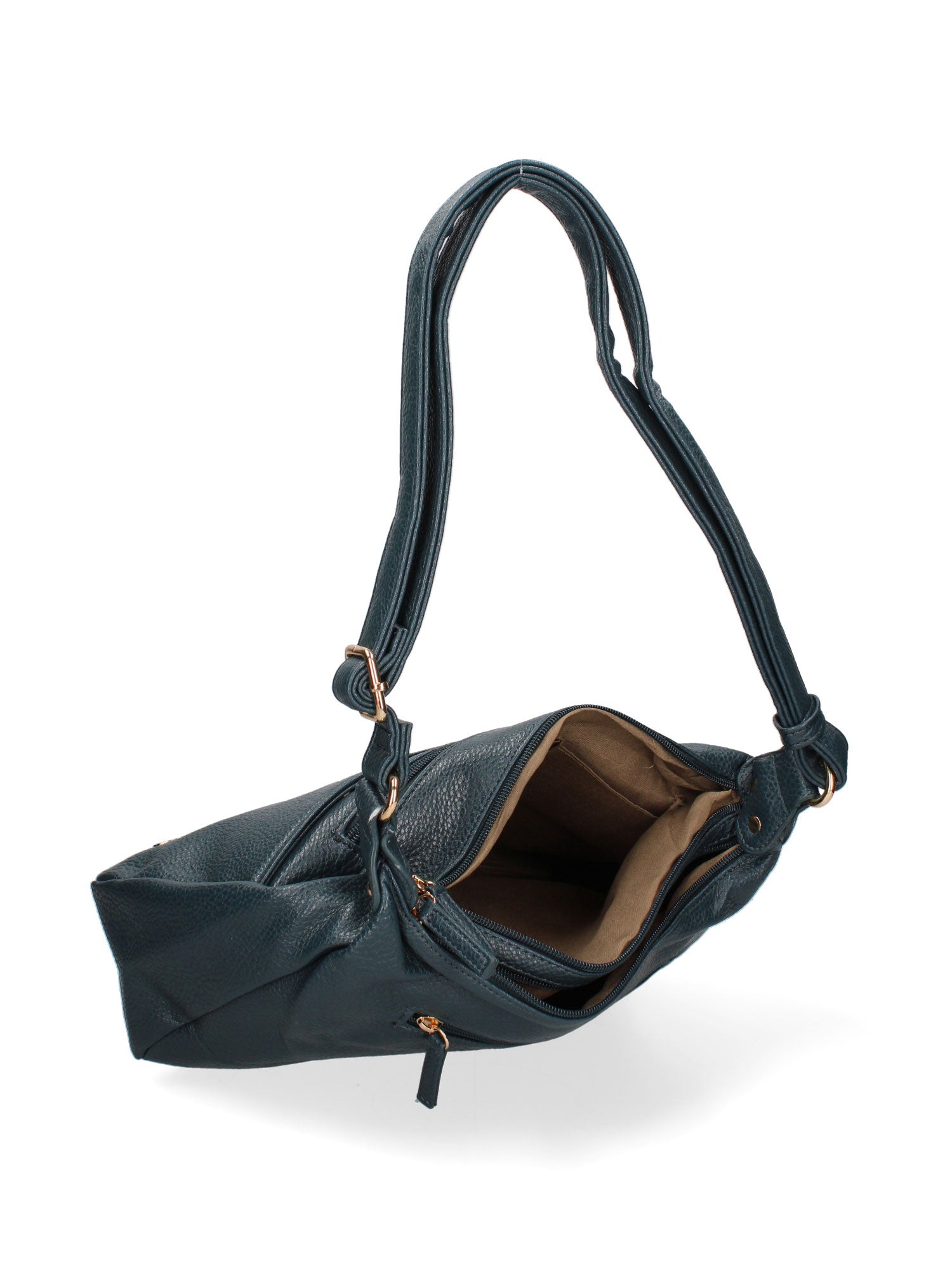 Borsa a spalla da donna Ecopelle BC1345-BLUE B Cavalli