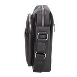 Borsa a tracolla uomo Pelle vegana PU PCL3026-BLACK Northampton Polo Club