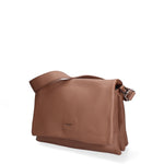 Borsa a spalla da donna Ecopelle 637-2-TAUPE Diana&co