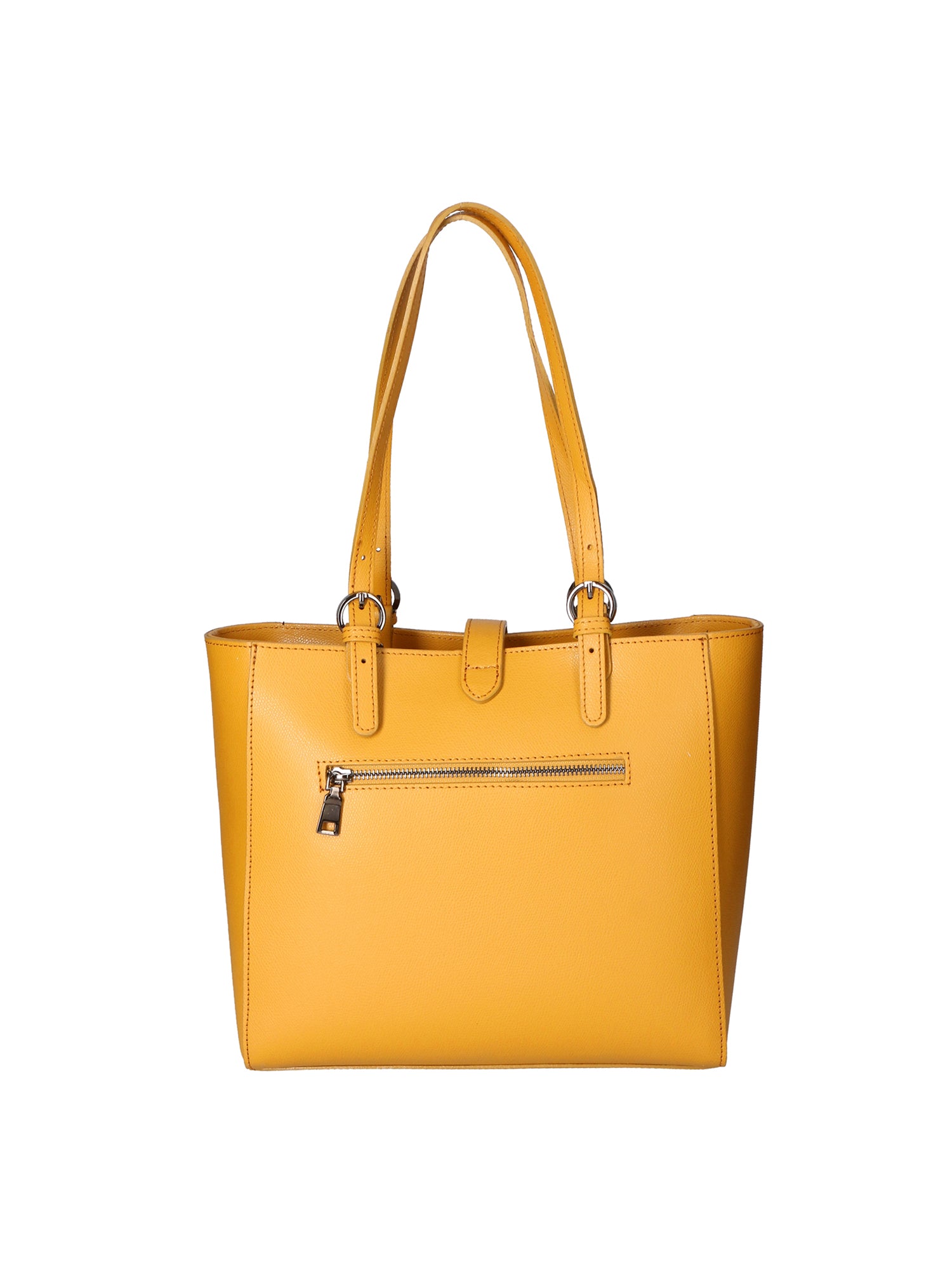 Anna Borsa a spalla da donna 100% pelle 05415-PL36 SENAPE Gave Lux